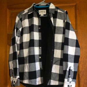 Orvis- Fleece lined flannel